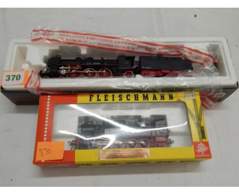 FLEISCHMANN LOCOMOTIVES 4090 : 0-8-0T 941730 N/R, LIMA 1802 4-6-2 18451 RUNS
