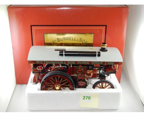 BOXED 1:24 SCALE BURRELL SHOWMANS ENGINE C.2007 LIMITED EDITION 409/999