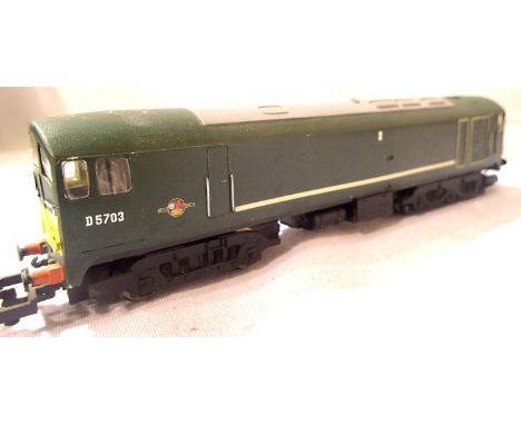 Silver Fox Models Co-Bo Diesel, Green Late Crest, D5703. Very good - excellent condition, unboxed. P&amp;P Group 1 (£14+VAT f