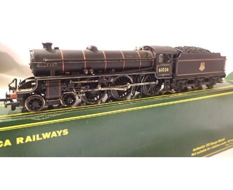 Bachmann/Replica Class B1, Ourebi, Black, Early Crest, 61026, fitted with Hornby tender drive, some detail, weathering, locom