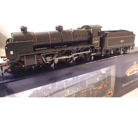 Bachmann 32-162, N Class, 31401, Black, Late Crest, in excellent condition, missing detail pack, box with wear. P&amp;P Group