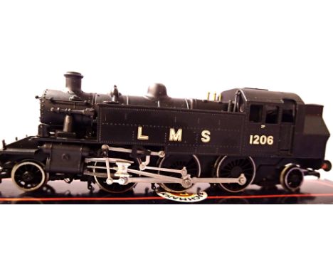 Bachmann 31-453, Ivatt 2.6.2. tank, LMS Black, box with wear. P&amp;P Group 1 (£14+VAT for the first lot and £1+VAT for subse