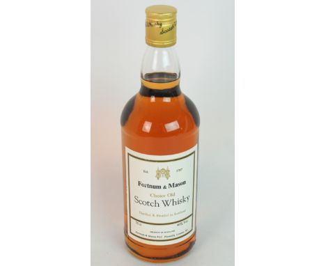 Fortnum & Mason Choice Old Scotch Whisky 75cl, 40% vol and a Fortnum & Mason Whisky miniature gift box