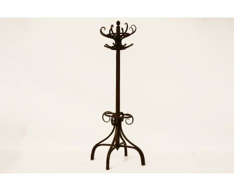 A bentwood coat and hat stand200cm H