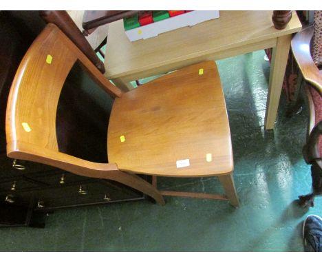 LIGHT WOOD EFFECT STOOL