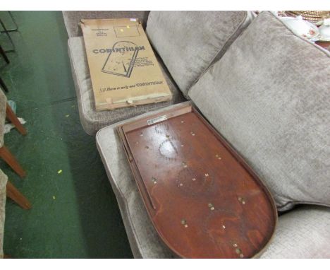 CORINTHIAN BAGATELLE BOARD WITH ORIGINAL BOX