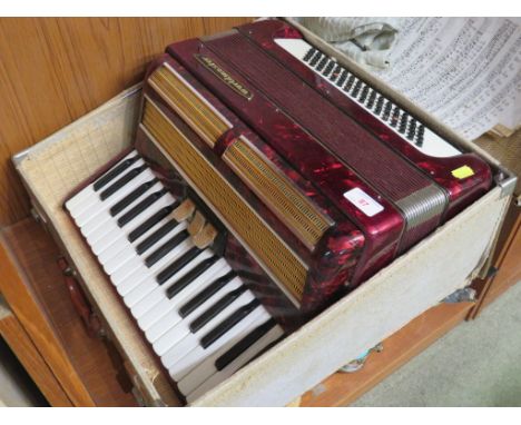 WORLD MASTER ACCORDION IN CASE