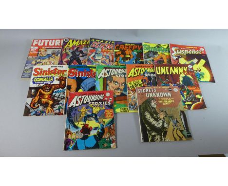 A Collection of Vintage Class A Series Magazines to Include Astounding Stories. Issues:92,112,120 Sinister Tales. Issues:109,