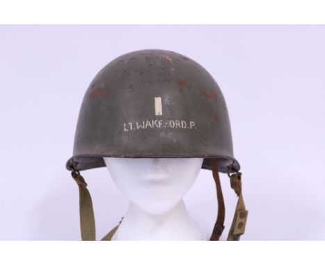 American US Helmet - Lt. Wakeford with Liner