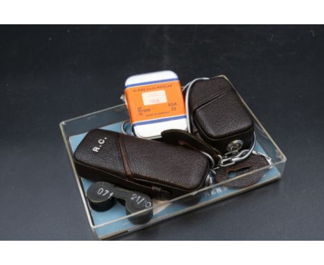 Minox Spy Camera in Original case with all accessories and plastic case. 
