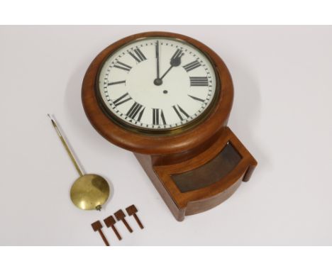 Antique Fusee Clock (needs spring on pendulum)