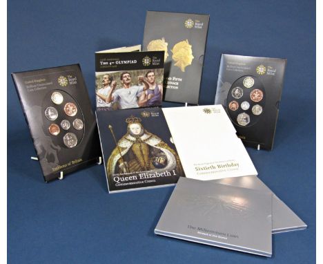Proof coinage, The Fourth and Fifth Circulating Coinage Portrait Collection, Brilliant uncirculated Prince of Wales sixtieth 