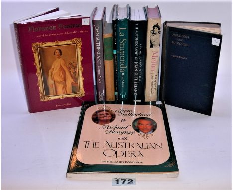 Books on Australian sopranos, Melba (Hetherington), Melodies and Memories (Melba - first edition 1925), Florence Austral (Jam