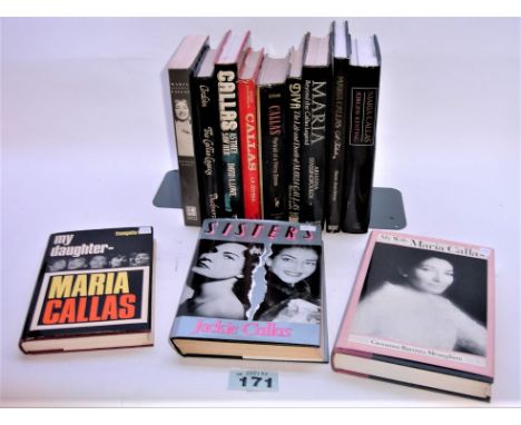 Books on Maria Callas, Sisters (Jackie Callas), Maria Meneghini Callas (Michael Scott), The Callas Legacy (Ardoin), Callas as