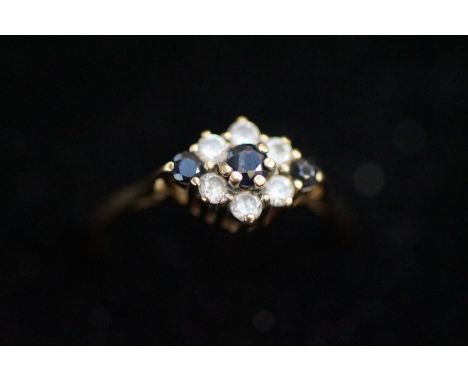 9ct Gold dress ring Size P