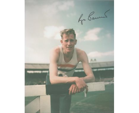 Roger Bannister signed 10x8 colour photo. Bannister CH CBE FRCP (23 March 1929 - 3 March 2018) was an English neurologist and