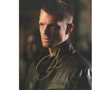 Joel Kinnaman signed 10x8 colour photo. Kinnaman (born 25 November 1979) is a Swedish-American actor and model who first gain