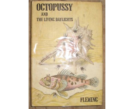 FLEMING (Ian) Octopussy and the Living Daylights, Cape, 1st Edition, d/w, 1966.