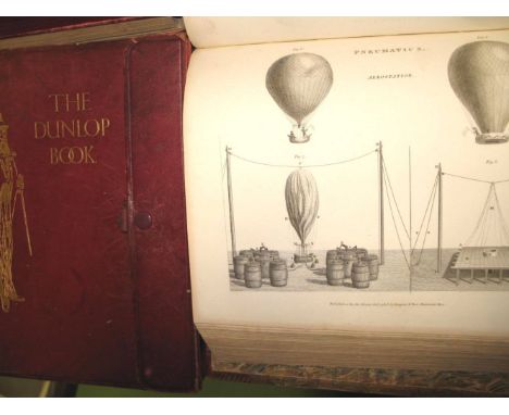 THE DUNLOP BOOK, 4to, 2nd Edn., L., n.d.; REE'S Cyclopedia, Plate Volume 4 (only), 4to, numerous plates, calf (covers off), L