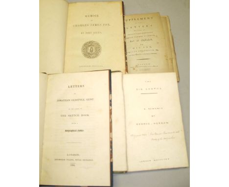 [LITERATURE] MANUSCRIPT: "The Six Cantos: A Romance by George HERRON", 8vo, approx. 185 pp. manuscript poem, contemp. boards 