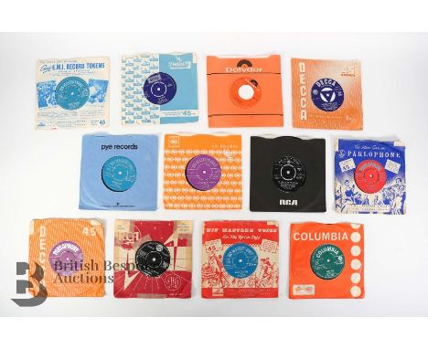 Approx. 250 45rpm records GB pop from 1950s and 1960s, including Bobby Darin, Frank Ifield, Sandy Shore, Cliff Richard, Torna