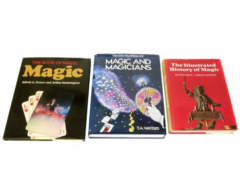 Waters, T., Encyclopedia of Magic and Magicians and two other similar volumes. We are unable to do condition reports for this