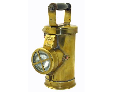 The C.E.A.G. Inspection lamp from Barnsley, Yorkshire, with ebonised carrying handle. We are unable to do condition reports f