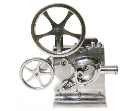 Polish aluminium film projector We are unable to do condition reports for this sale.