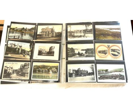 Selection of vintage scenic postcards 