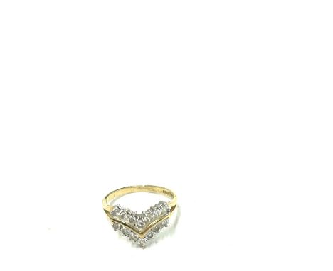 14ct gold stone set ring weight weight 2.4g