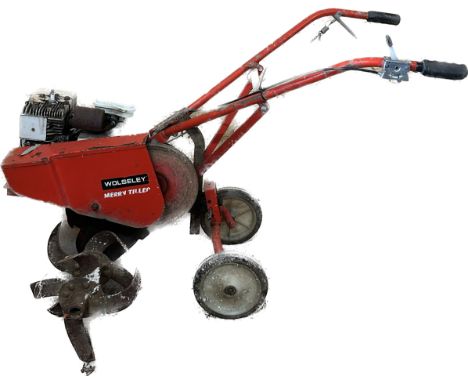 Vintage Woseley Tiller / Garden rotavator, untested 