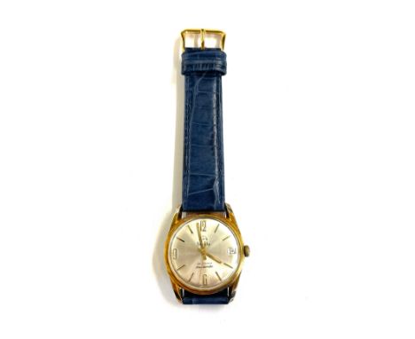 Vintage Swiss made Mudu ' Doublematic' wristwatch, untested 