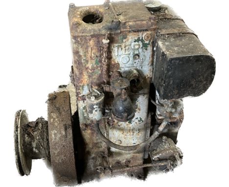 Vintage Lister stationery engine, untested 