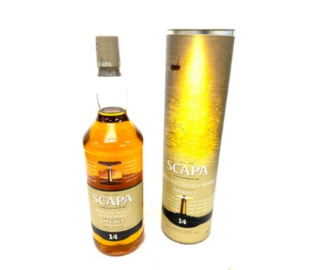 Vintage cased Scapa whiskey 