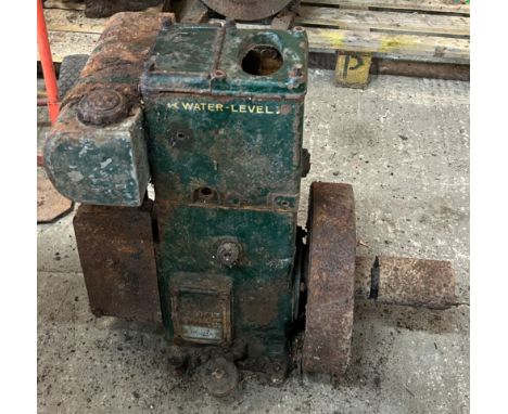 Vintage Lister stationery engine, untested 