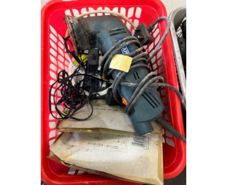 Selection of tools includes book sets, draper sander, clips etc 