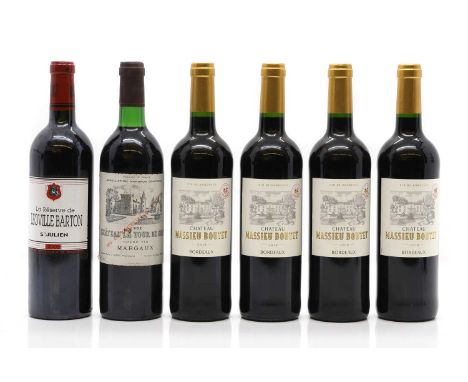 A selection of Bordeaux red wines, producers and vintages as per image (12)