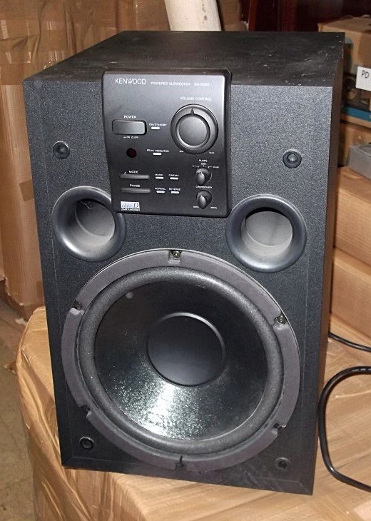 1 x KENWOOD Powered Subwoofer Model SW505DB Preowned In Good Working Condition With Origi