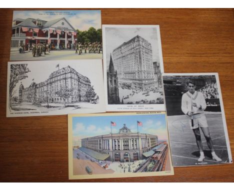 A Mixed lot of Postcards/Stamps and First Day Covers 