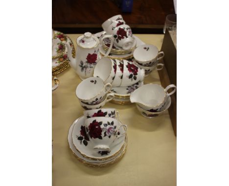  A Colcough tea set 