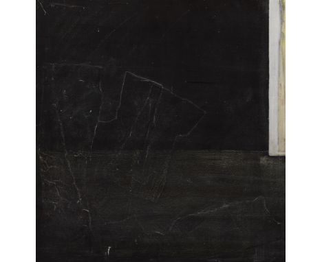 Bridget Flannery
TEPHROS III
Oil on panel, 16 1/2" x 15 3/4", signed, inscribed and dated 2002 verso.&nbsp;
