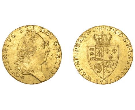 George III (1760-1820), Pre-1816 issues, Guinea, 1788, fifth bust (EGC 713; S 3729). Light scuff on obverse, very fine £400-£