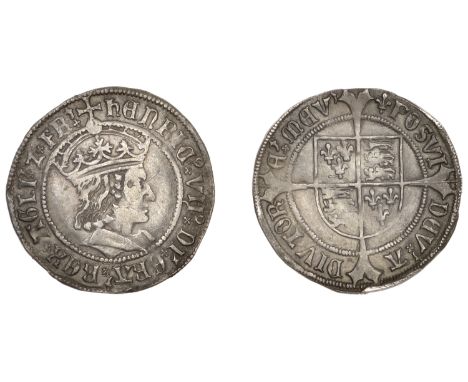 Henry VII (1485-1509), Profile issue, Groat, Tentative type IIa/IIb, mm. lis on rev. only, reads henric vi·i di gra rex agli’