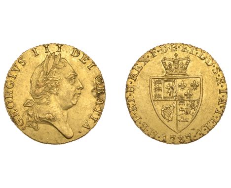 George III (1760-1820), Pre-1816 issues, Half-Guinea, 1787, fifth bust (EGC 829; S 3735). Brushed, some light scratches, othe