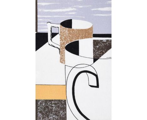 Kenneth Rowntree (1915-1997) ''Full Measure'' (1957) for Edinburgh Weavers Screen printed cotton, 41cm by 26cm  Literature: '