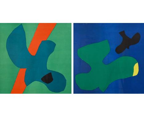 Philip Sutton, RA (b.1928) ''Vancouver'' (1966) ''Hawaii'' (1966) Each signed and numbered 12/250, lithograph, 57cm by 74.5cm