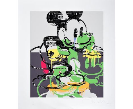 Ben Allen (b.1979) ''Deconstructed Mickey'' (2020) Signed, inscribed, stamped and numbered 18/50, UV-print with gloss varnish