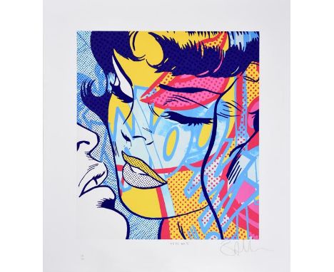 Ben Allen (b.1979) ''Hope No. 3'' (2020) Signed, inscribed, stamped and numbered 18/50, UV-print with gloss varnish, 67.5cm b