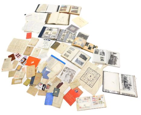 A quantity of ephemera relating to the RAF and Army Career of Stanley Fenwick, including details of his posting, personal acc
