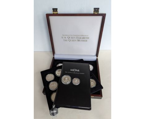MDM Crown Collections, The Official Collection in honour of HM Queen Elizabeth the Queen Mother, comprising twenty-four cased